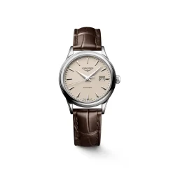 Longines Flagship 30mm L4.374.4.79.2 | Dame Dameure Med Rem | Dameure I Stål