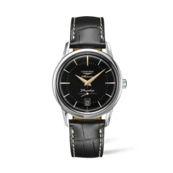Longines Heritage Classic 38,5mm L4.795.4.58.0 | Herreure Med Rem | Herreure I Stål