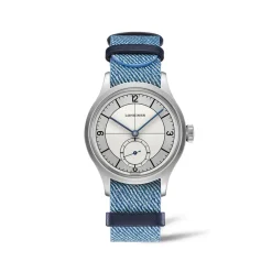 Longines Heritage Classic 38,5mm L2.828.4.73.0 | Herreure Med Rem | Herreure I Stål