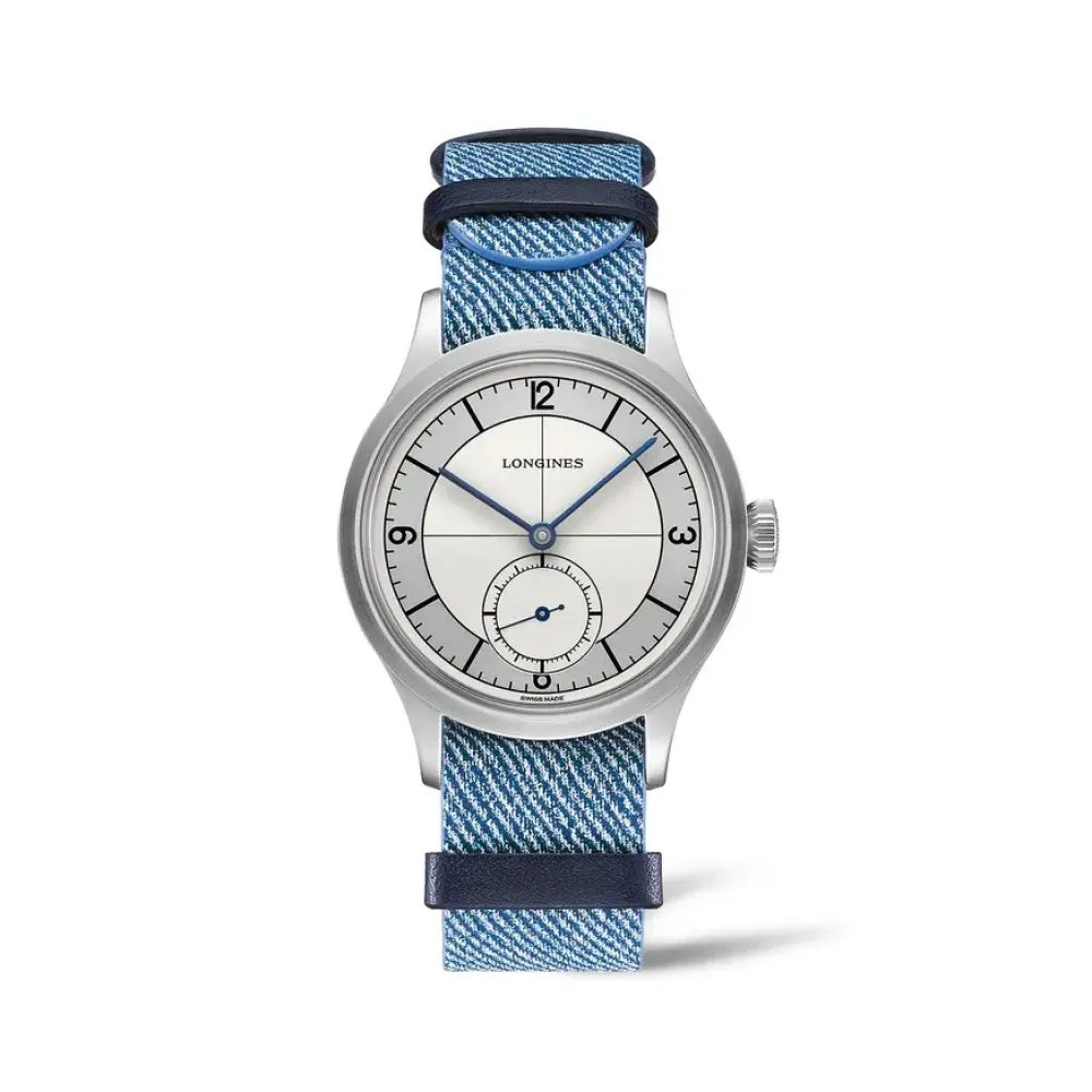 Longines Heritage Classic 38,5mm L2.828.4.73.0 | Herreure Med Rem | Herreure I Stål