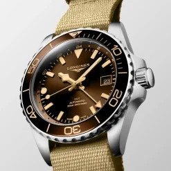 Longines HydroConquest GMT 41mm L3.790.4.66.2 | Herreure Med Rem | Herreure I Stål