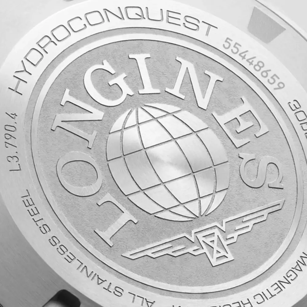 Longines HydroConquest GMT 41mm L3.790.4.66.6 | Herreure Med Lænke | Herreure I Stål
