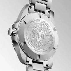Longines HydroConquest GMT 43mm L3.890.4.56.6 | Herreure Med Lænke | Herreure I Stål