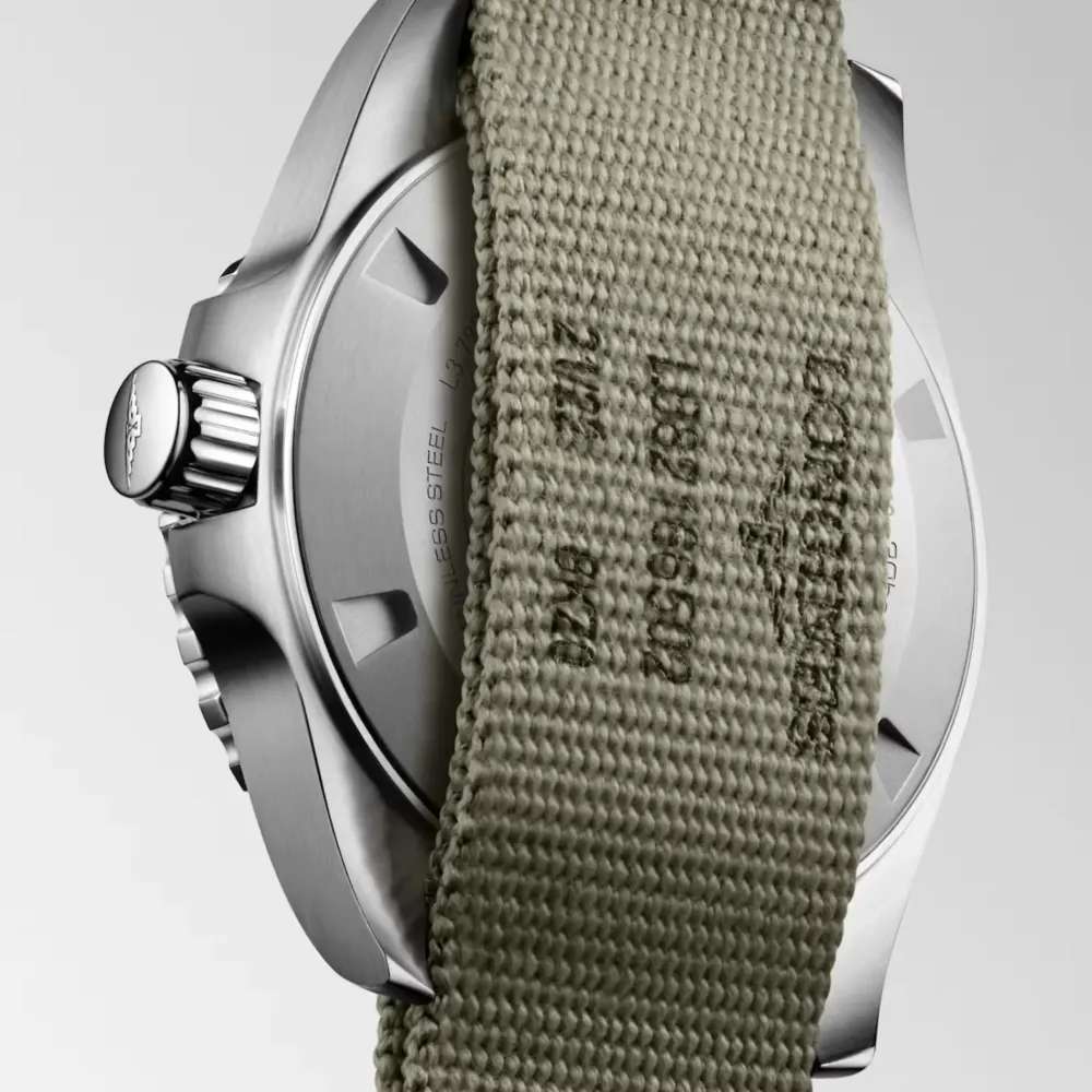 Longines HydroConquest GMT 41mm L3.790.4.06.2 | Herreure Med Rem | Herreure I Stål