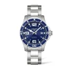 Longines HydroConquest 41mm L3.742.4.96.6 | Herreure I Stål | Herreure Med Lænke