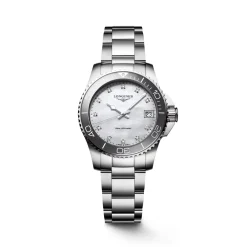 Longines HydroConquest 32mm L3.370.4.87.6 | Dame Dameure Med Lænke | Dameure I Stål