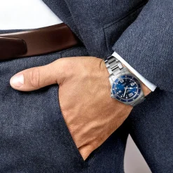 Longines HydroConquest 41mm L3.742.4.96.6 | Herreure I Stål | Herreure Med Lænke