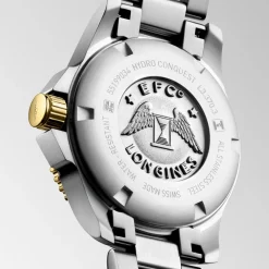 Longines HydroConquest 32mm L3.370.3.87.6 | Dame Dameure Med Lænke | Dameure I Bicolor