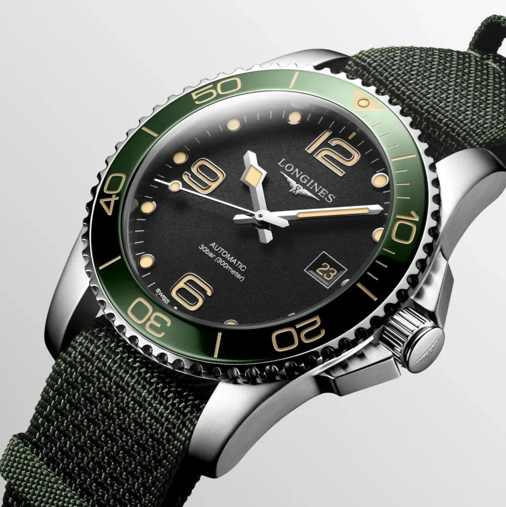 Longines HydroConquest 41mm L3.781.4.05.2 | Herreure Med Rem | Herreure I Stål