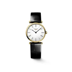 Longines La Grande Classique 24mm L4.209.2.11.2 | Dame Dameure Med Rem | Dameure I Gulddouble