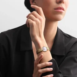 Longines La Grande Classique 24mm L4.209.2.87.8 | Dame Dameure Med Lænke | Dameure I Gulddouble