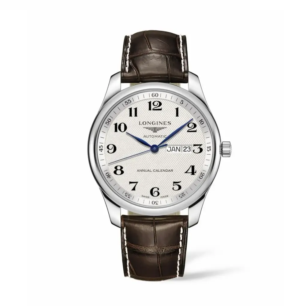 Longines Master Collection 42mm L2.920.4.78.3 | Herreure Med Rem | Herreure I Stål
