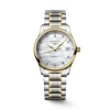 Longines Master Collection 34mm L2.357.5.87.7 | Dame Dameure Med Lænke | Dameure I Bicolor