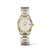 Longines Master Collection 29mm L2.257.5.77.7 | Dame Dameure Med Lænke | Dameure I Bicolor