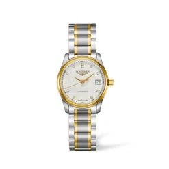 Longines Master Collection 29mm L2.257.5.77.7 | Dame Dameure Med Lænke | Dameure I Bicolor