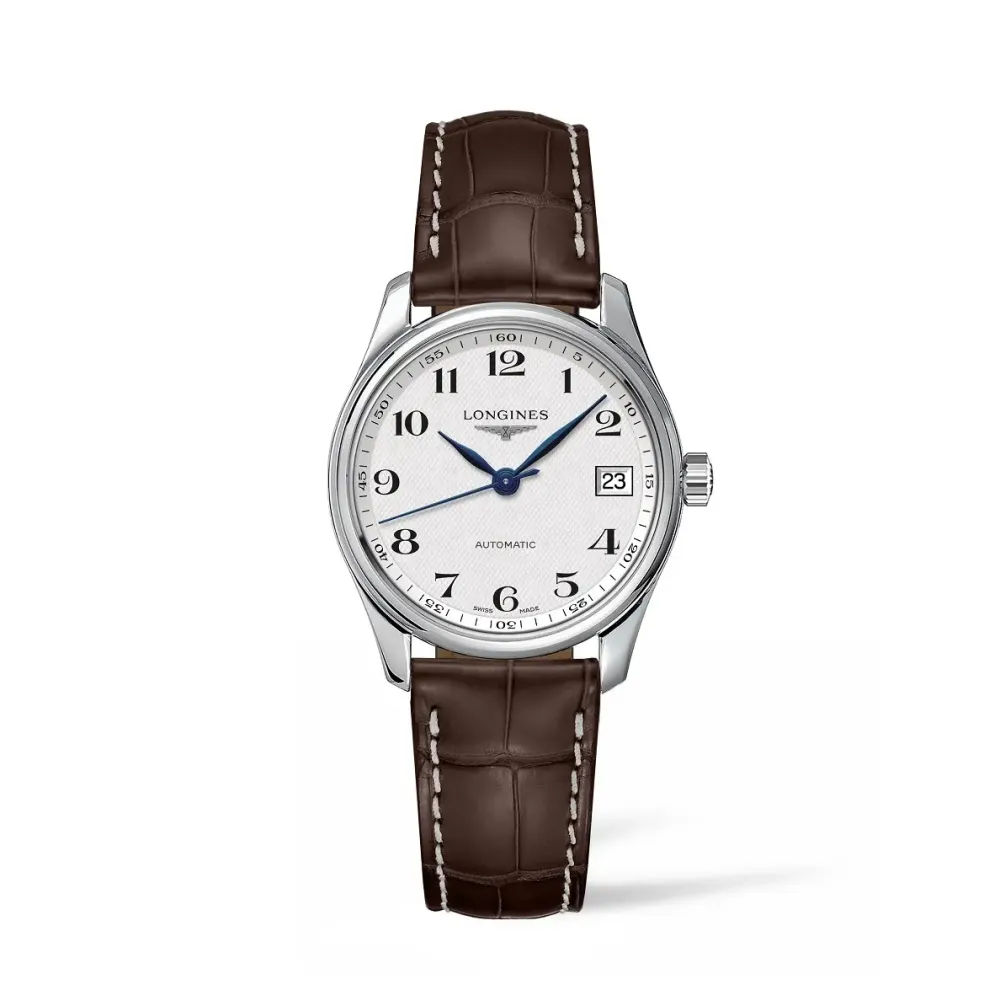 Longines Master Collection 34mm L2.357.4.78.3 | Dame Dameure Med Rem | Dameure I Stål