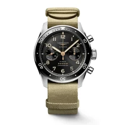 Longines Spirit Flyback 42mm L3.821.4.53.9 | Herreure Med Rem | Herreure I Stål