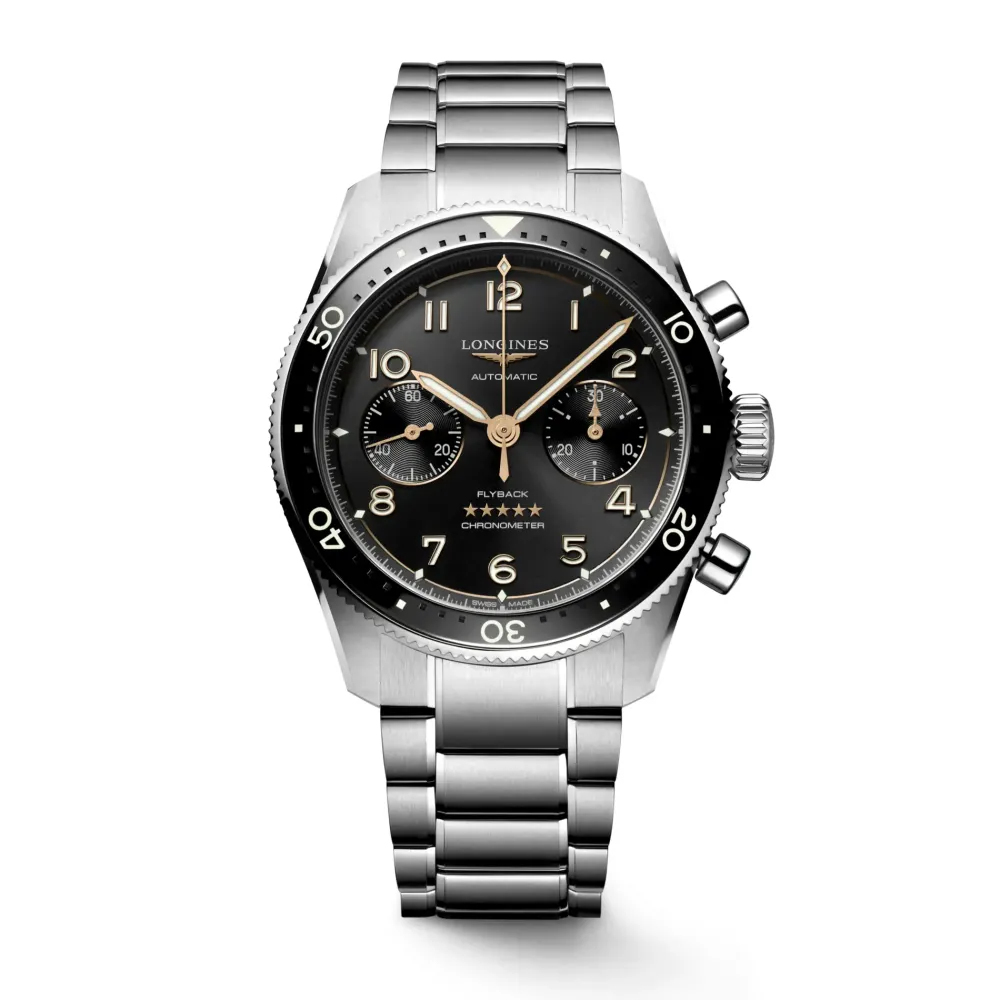 Longines Spirit Flyback 42mm L3.821.4.53.6 | Herreure Med Lænke | Herreure I Stål
