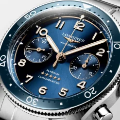 Longines Spirit Flyback 42mm L3.821.4.93.6 | Herreure Med Lænke | Herreure I Stål