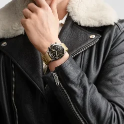 Longines Spirit Flyback 42mm L3.821.4.53.9 | Herreure Med Rem | Herreure I Stål