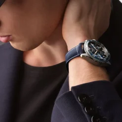 Longines Spirit Flyback 42mm L3.821.4.93.2 | Herreure Med Rem | Herreure I Stål