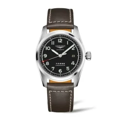 Longines Spirit 40mm L3.810.4.53.0 | Herreure Med Rem | Herreure I Stål