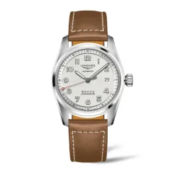 Longines Spirit 40mm L3.810.4.73.2 | Herreure Med Rem | Herreure I Stål