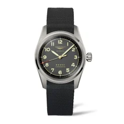 Longines Spirit 40mm L3.810.1.53.2 | Herreure Med Rem | Herreure I Titanium