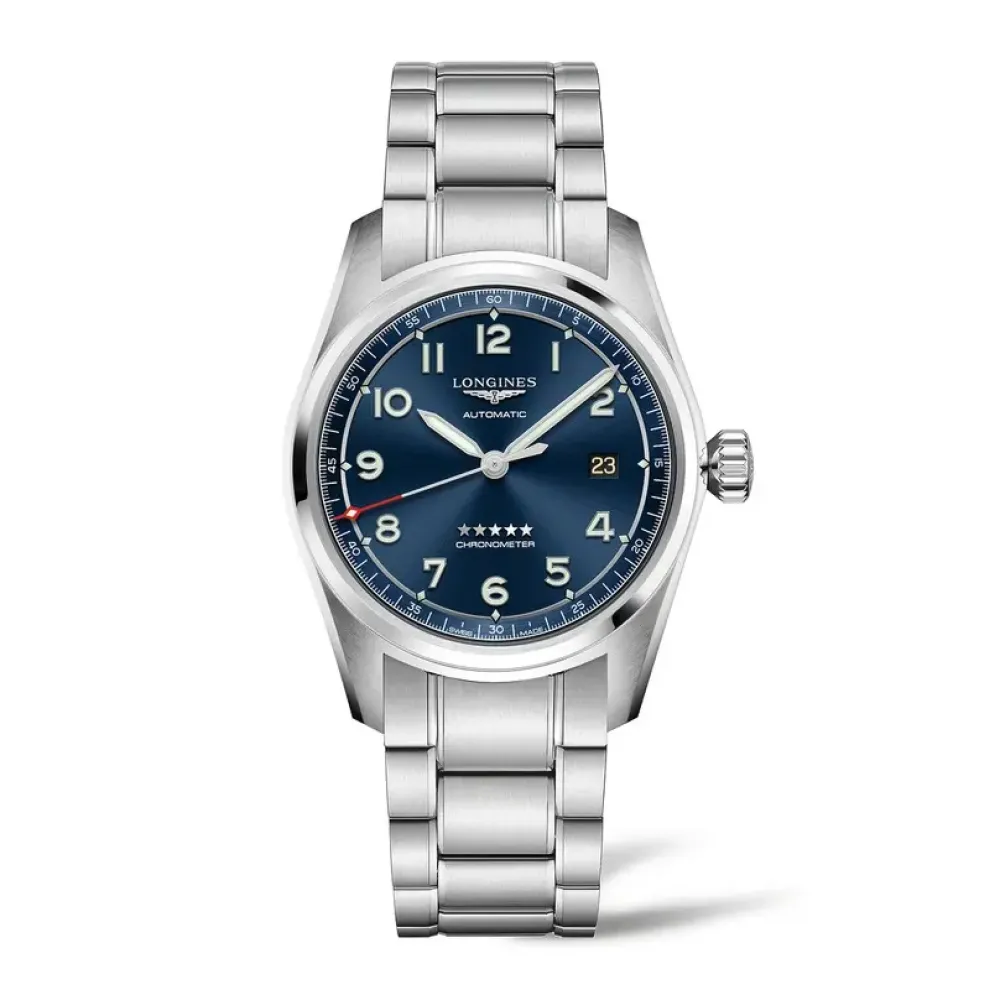 Longines Spirit 40mm L3.810.4.93.6 | Herreure Med Lænke | Herreure I Stål