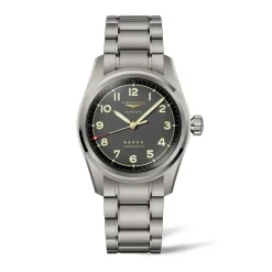 Longines Spirit 40mm L3.810.1.53.6 | Herreure Med Lænke | Herreure I Titanium