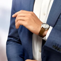 Longines Spirit 40mm L3.810.4.73.2 | Herreure Med Rem | Herreure I Stål