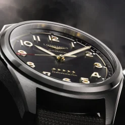 Longines Spirit 42mm L3.811.1.53.2 | Herreure Med Rem | Herreure I Titanium
