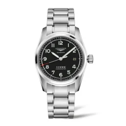 Longines Spirit Prestige Edition 40mm L3.810.4.53.9 | Herreure Med Rem | Herreure Med Lænke