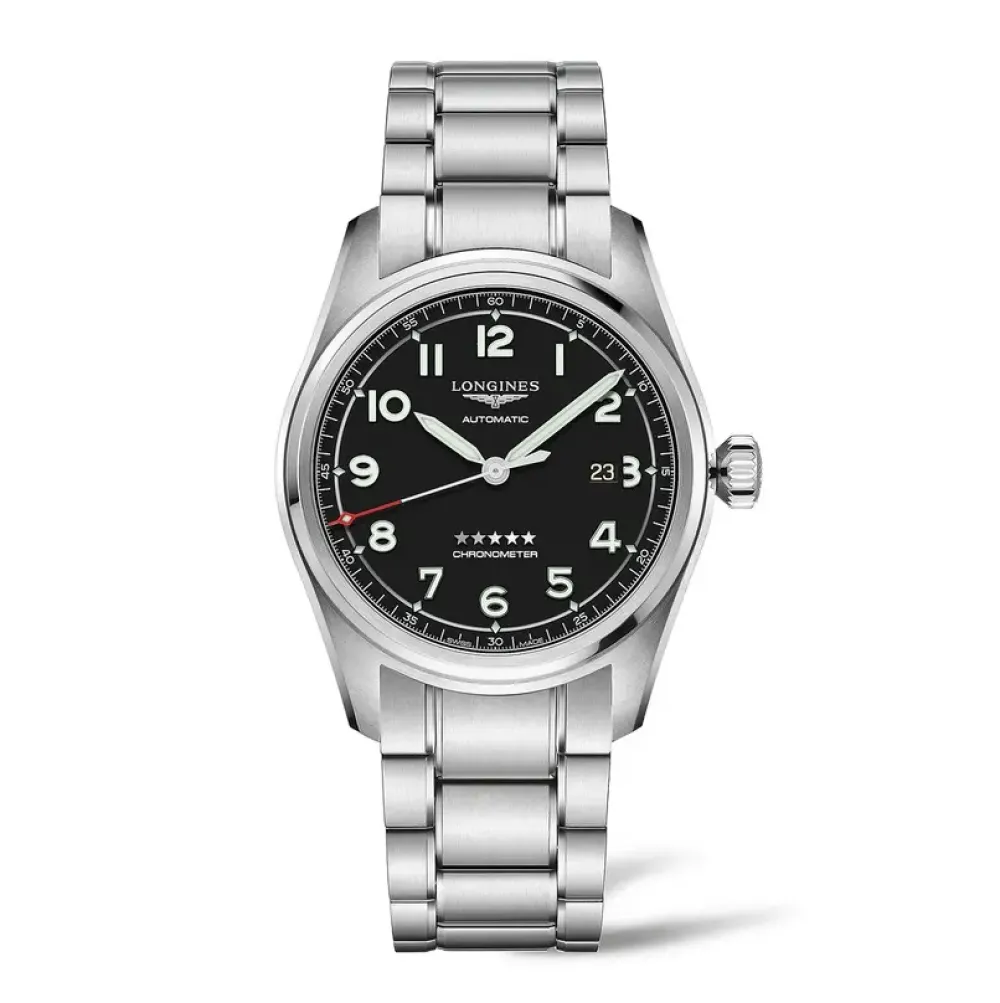 Longines Spirit Prestige Edition 42mm L3.811.4.53.9 | Herreure Med Rem | Herreure Med Lænke