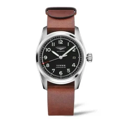 Longines Spirit Prestige Edition 40mm L3.810.4.53.9 | Herreure Med Rem | Herreure Med Lænke