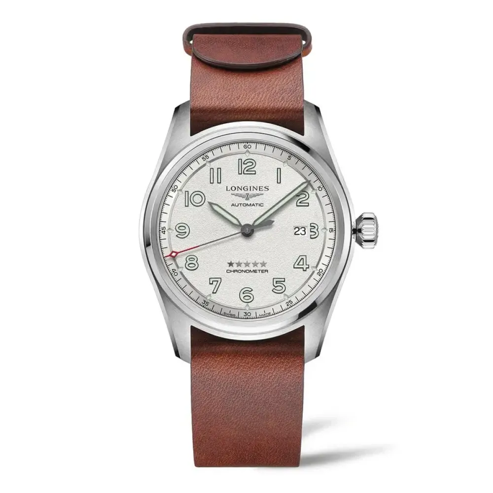 Longines Spirit Prestige Edition 42mm L3.811.4.73.9 | Herreure Med Rem | Herreure I Stål