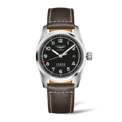 Longines Spirit Prestige Edition 40mm L3.810.4.53.9 | Herreure Med Rem | Herreure Med Lænke