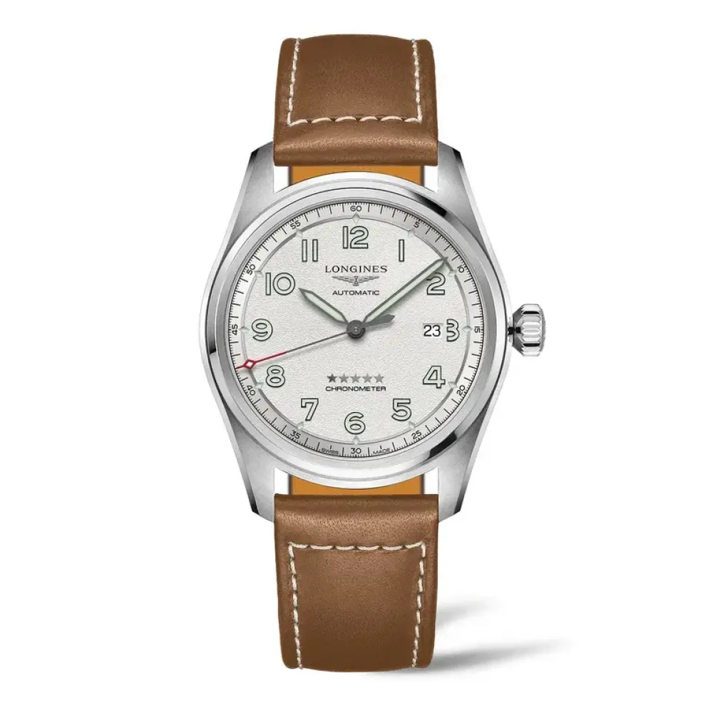 Longines Spirit Prestige Edition 42mm L3.811.4.73.9 | Herreure Med Rem | Herreure I Stål
