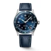 Longines Spirit Zulu Time 42mm L3.812.4.93.2 | Herreure Med Rem | Herreure I Stål