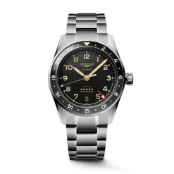 Longines Spirit Zulu Time 39mm L3.802.1.53.6 | Herreure Med Lænke | Herreure I Titanium