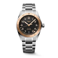 Longines Spirit Zulu Time 39mm L3.803.5.53.6 | Herreure Med Lænke | Herreure I Stål