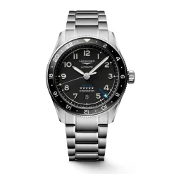 Longines Spirit Zulu Time 42mm L3.812.4.53.6 | Herreure Med Lænke | Herreure I Stål