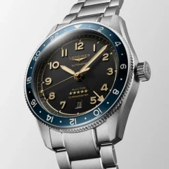 Longines Spirit Zulu Time 42mm L3.812.4.60.6 | Herreure Med Lænke | Herreure I Stål