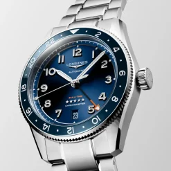 Longines Spirit Zulu Time 39mm L3.802.4.93.6 | Herreure Med Lænke | Herreure I Stål