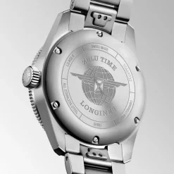 Longines Spirit Zulu Time 39mm L3.802.4.60.6 | Herreure Med Lænke | Herreure I Stål
