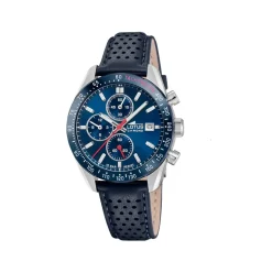 Lotus ure Lotus Chrono 18995/7 | Herreure Med Rem | Herreure I Stål