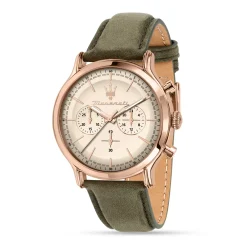Maserati ure Maserati Epoca 42mm R8871633007 | Herreure Med Rem | Herreure I Gulddouble