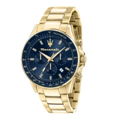 Maserati ure Maserati Sfida 44mm R8873640008 | Herreure Med Lænke | Herreure I Gulddouble