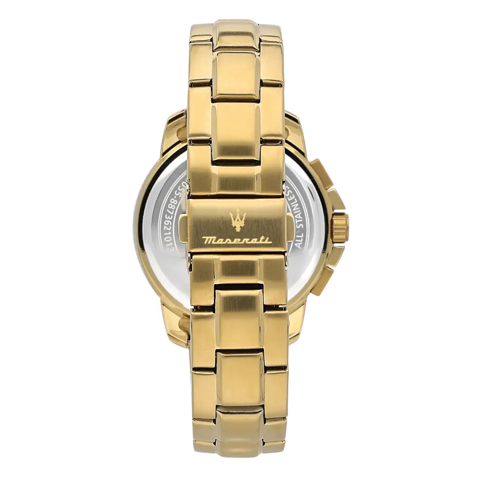 Maserati ure Maserati Successo 44mm R8873621013 | Herreure Med Lænke | Herreure I Gulddouble