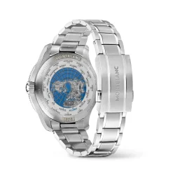 Mont Blanc 1858 GMT 42mm 129616 | Herreure Med Lænke | Herreure I Stål